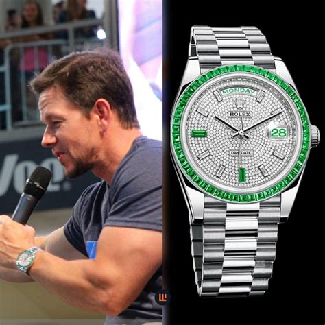 mark wahlberg rolex day date|mark wahlberg patek watches.